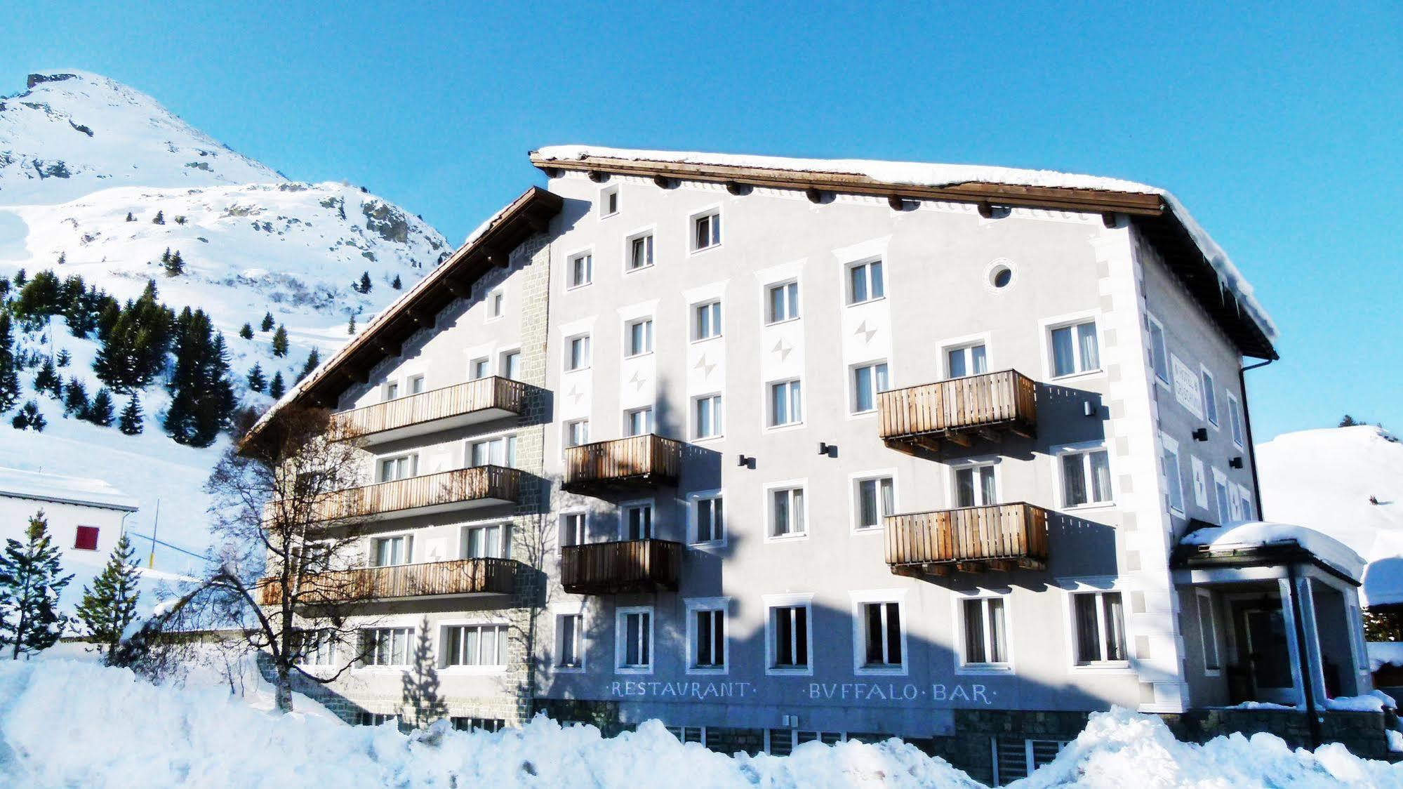 Hotel Grischuna Bivio Esterno foto